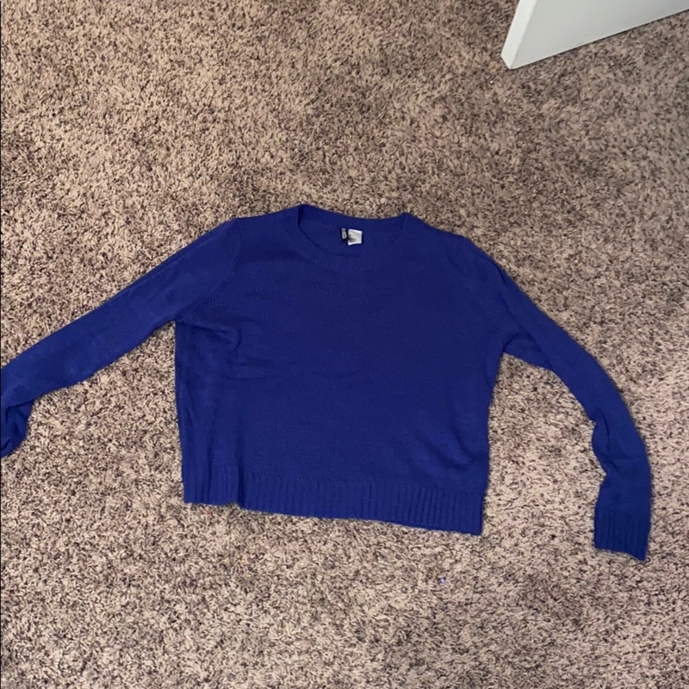 Blue sweater